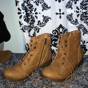 Brown boots